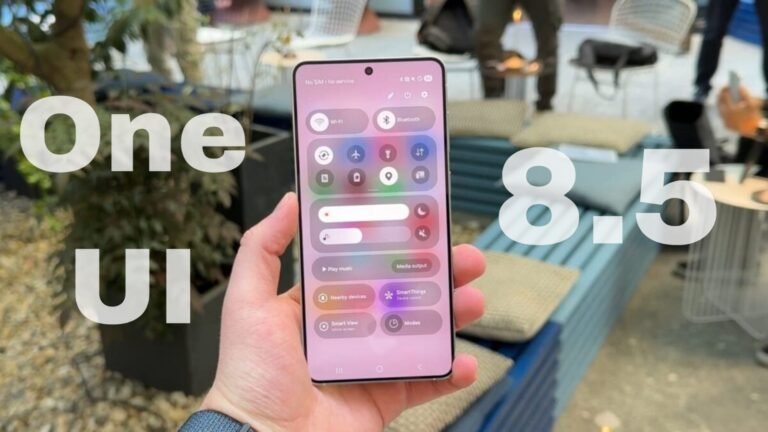 Se filtran las primeras funciones de One UI 8.5