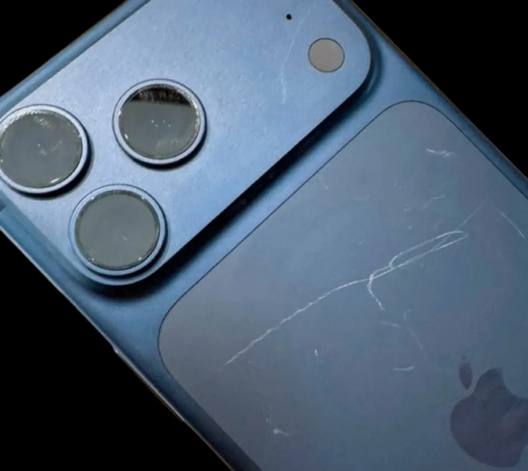 Apple aclara los supuestos rayones del iPhone 17