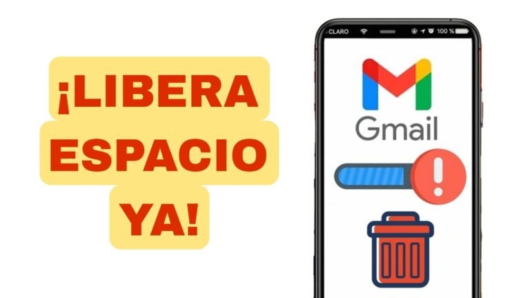 Gmail: libera espacio en tu cuenta para siempre y sin pagar