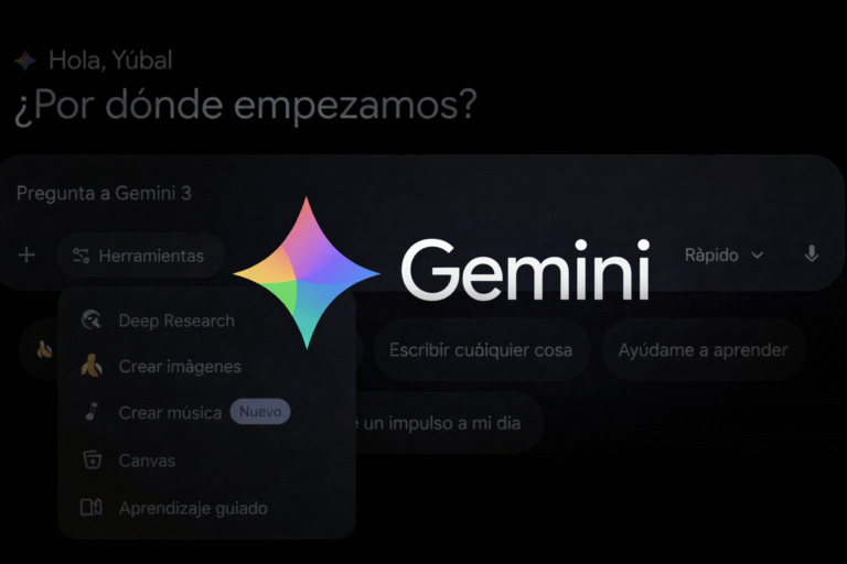 Gemini sorprende: genera música, letras y portada en segundos